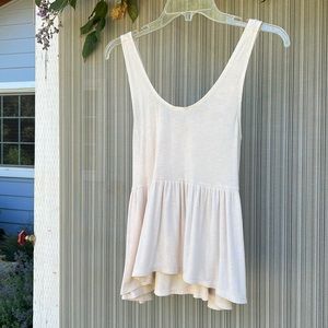 American Eagle peplum top